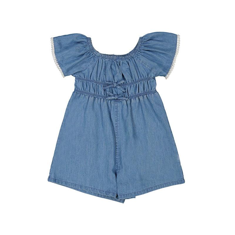 Denim Romper