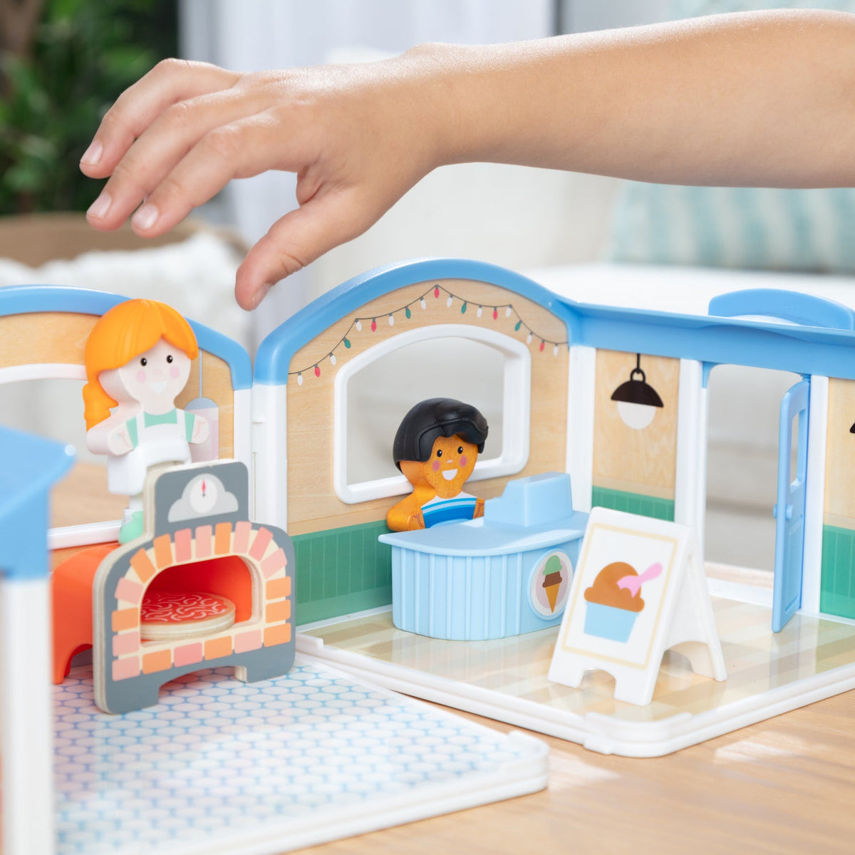 Cheery Lane Ice Cream and Pizza Play Set