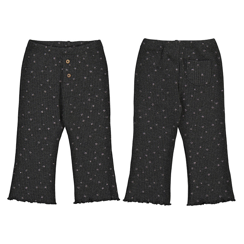 Long Sleeve Bow Tee & Flared Legging Set