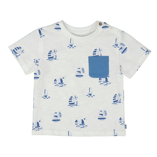 Sailboat Pocket Tee & Short Set