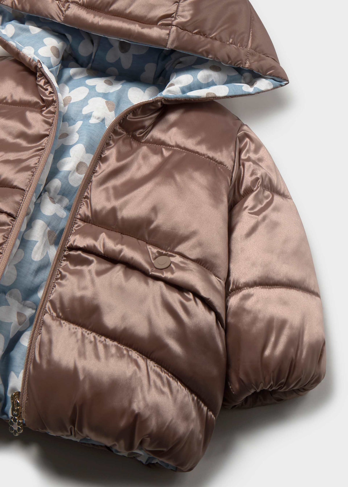 Reversible Floral Coat