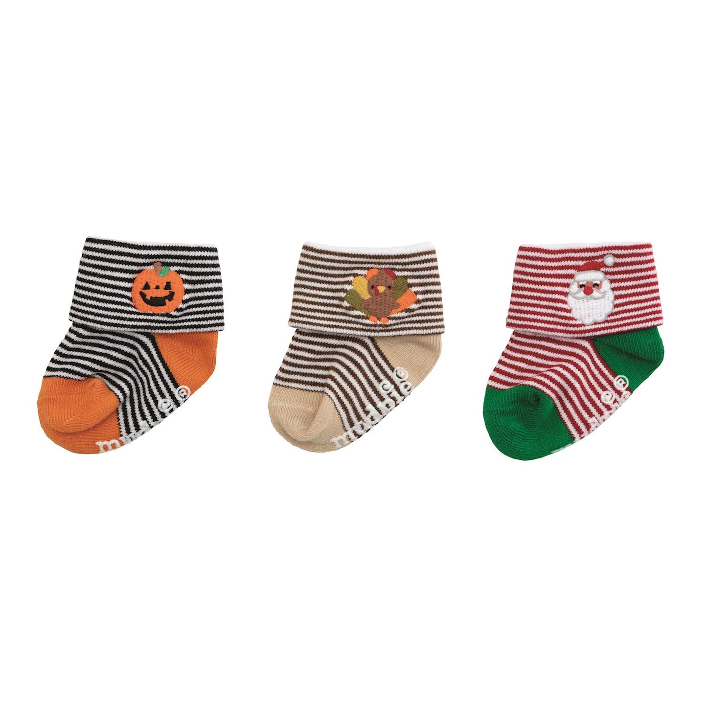 My First Holiday Socks Stripe