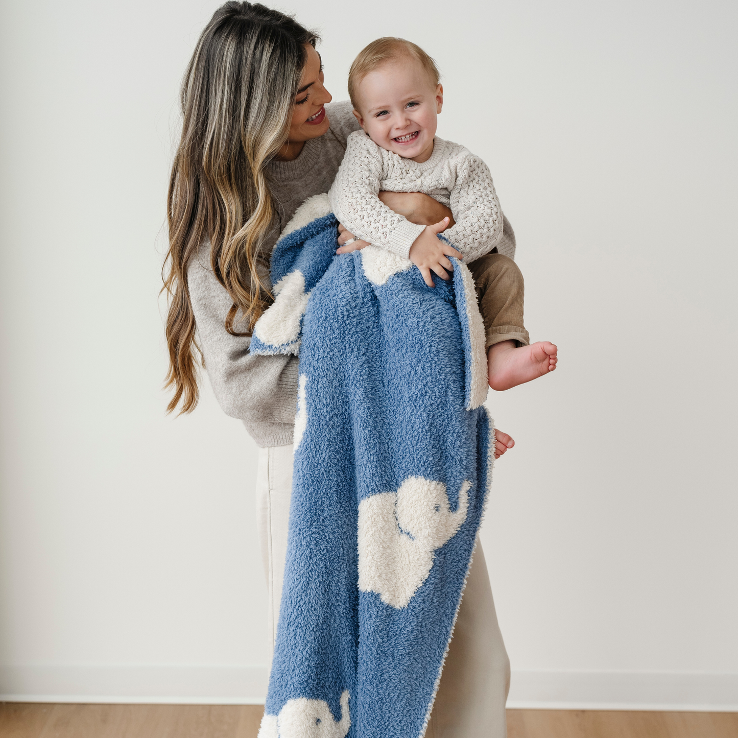 Double-Layer Elephant Bamboni® Blanket