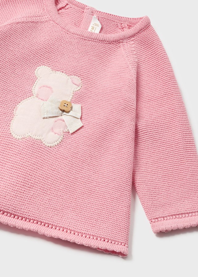 Knit Teddy Bear Leg Warmer Set