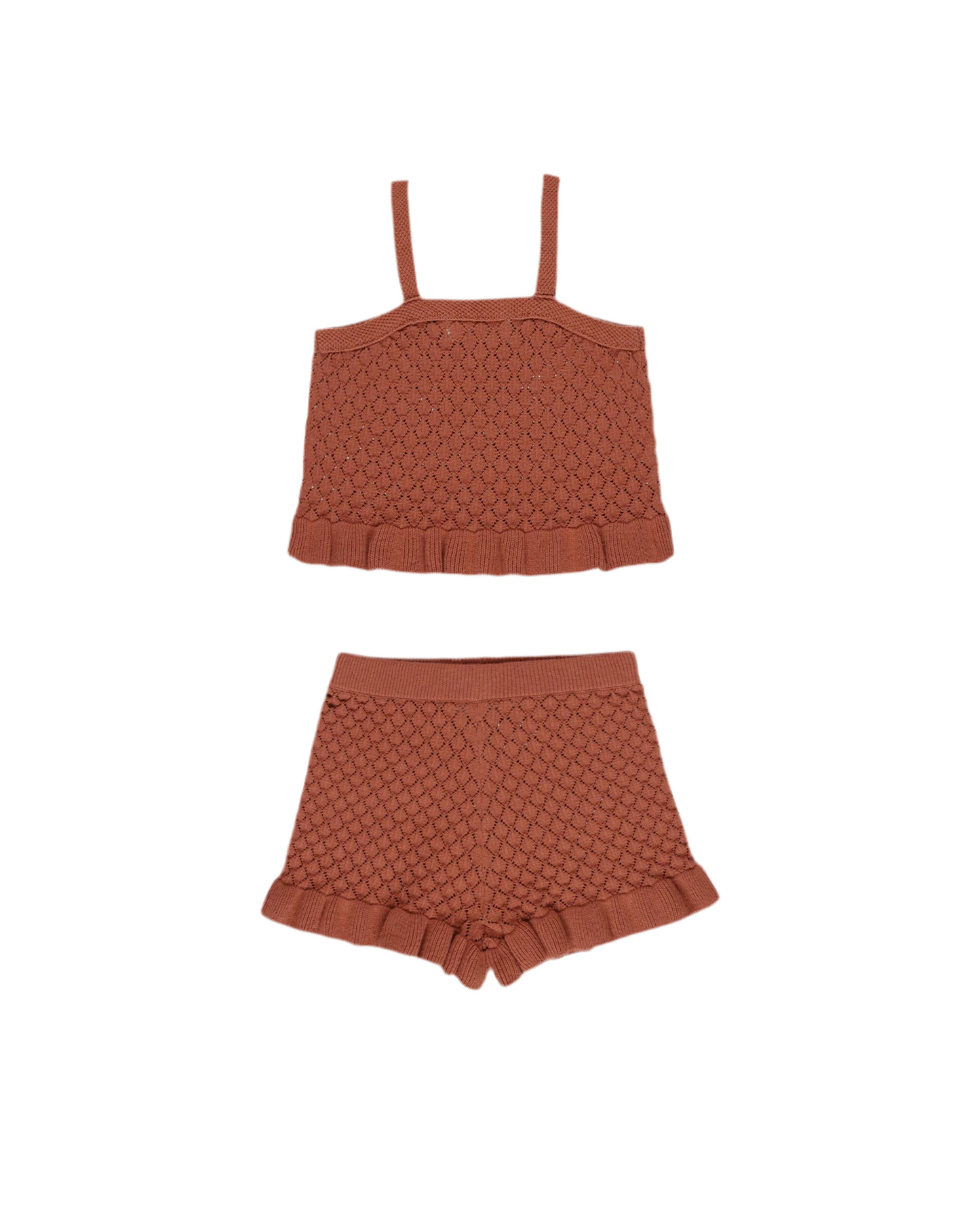 Crochet Tank Set || Poppy