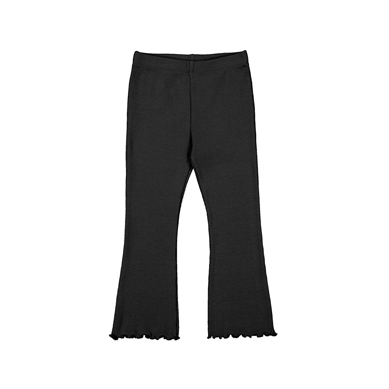 Heart Cut Out Tee & Ribbed Flared Legging Set