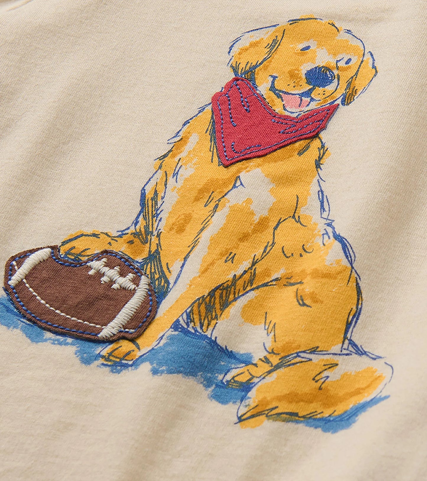 Golden Lab Crew Neck Tee
