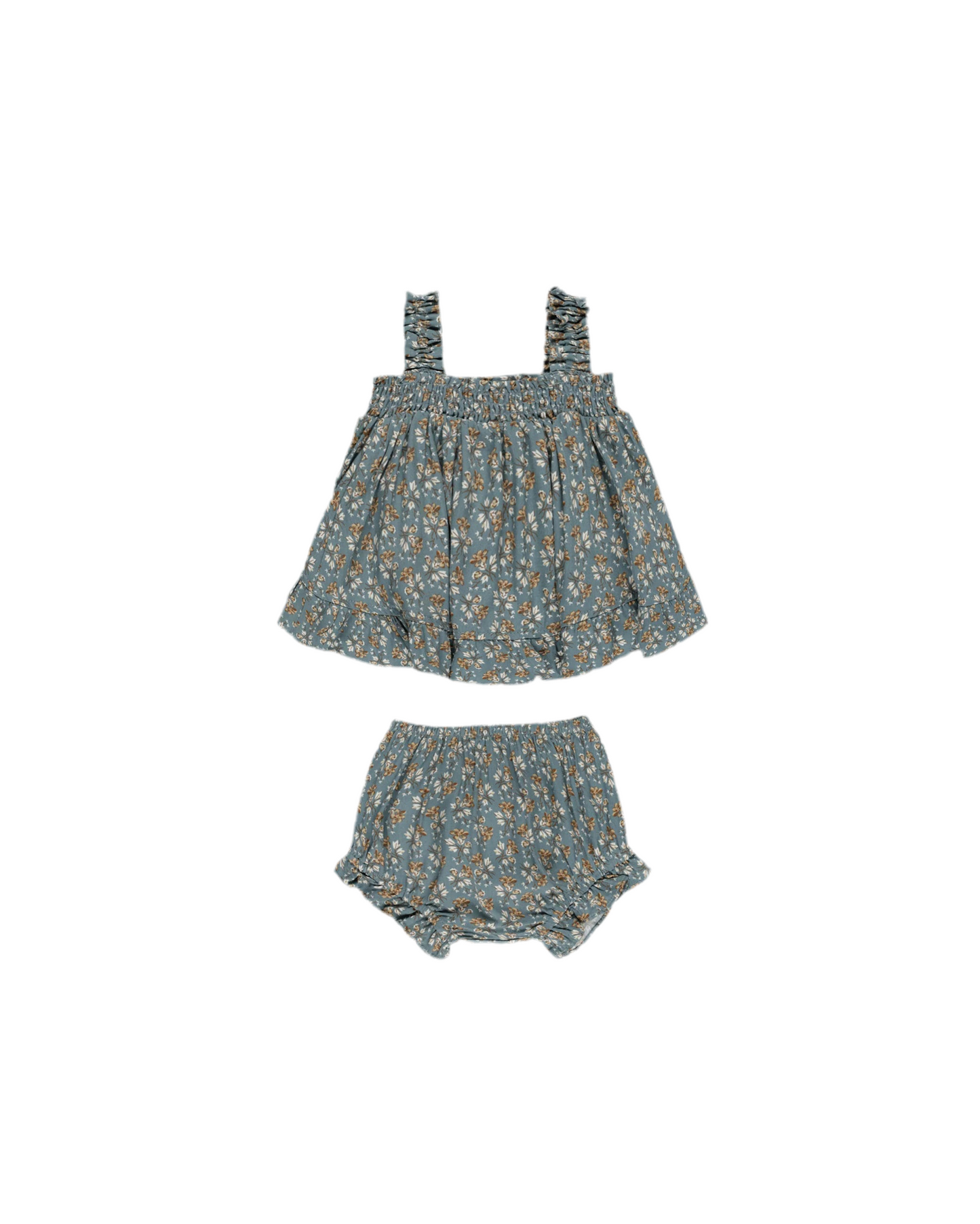 Lala Set || Blue Floral