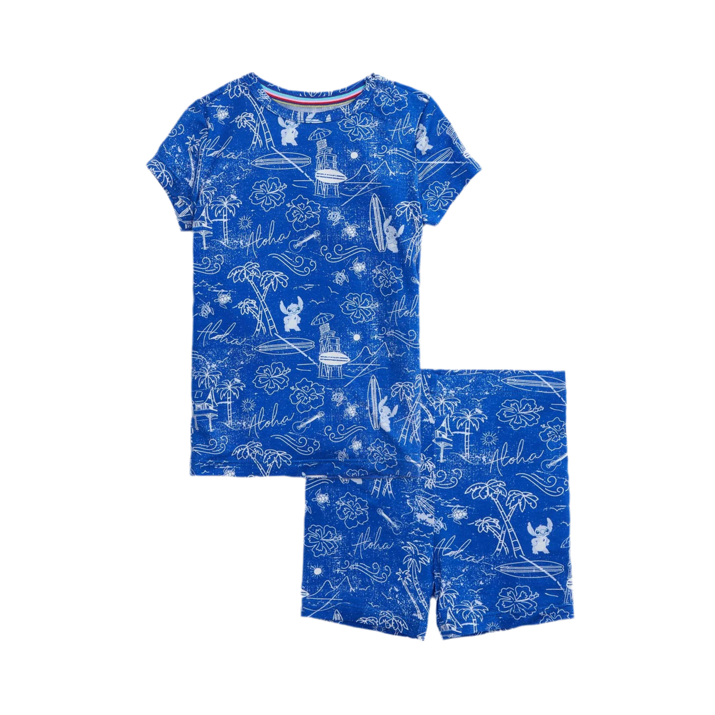 Disney | Magnetic Me Lilo & Stitch modal magnetic no drama pajama short sleeve set