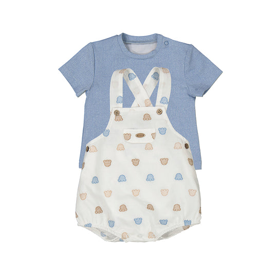 Teddy Bear Overall Set