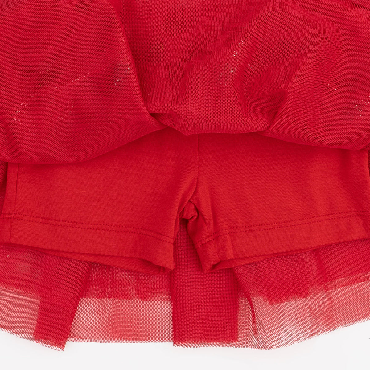 Christmas Lights Merry Tutu Skirt With Bike Shorts