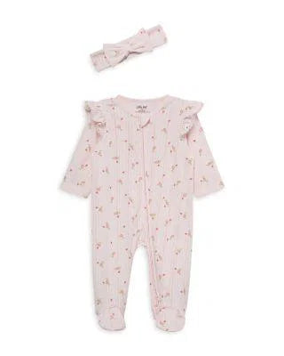 Sweet Rose Pink Footie