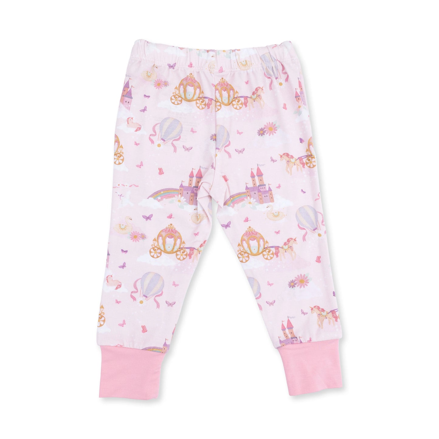 Princess Unicorns and Castle Long Sleeve Loungewear Set