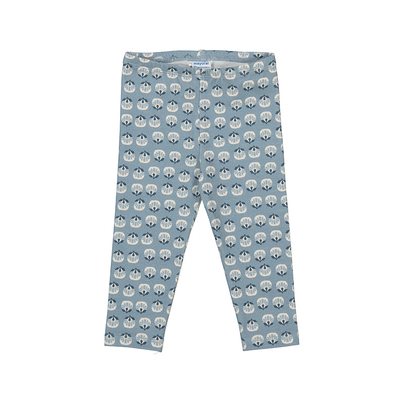 Puppy Long Sleeve Tee & Blue Bell Legging Set