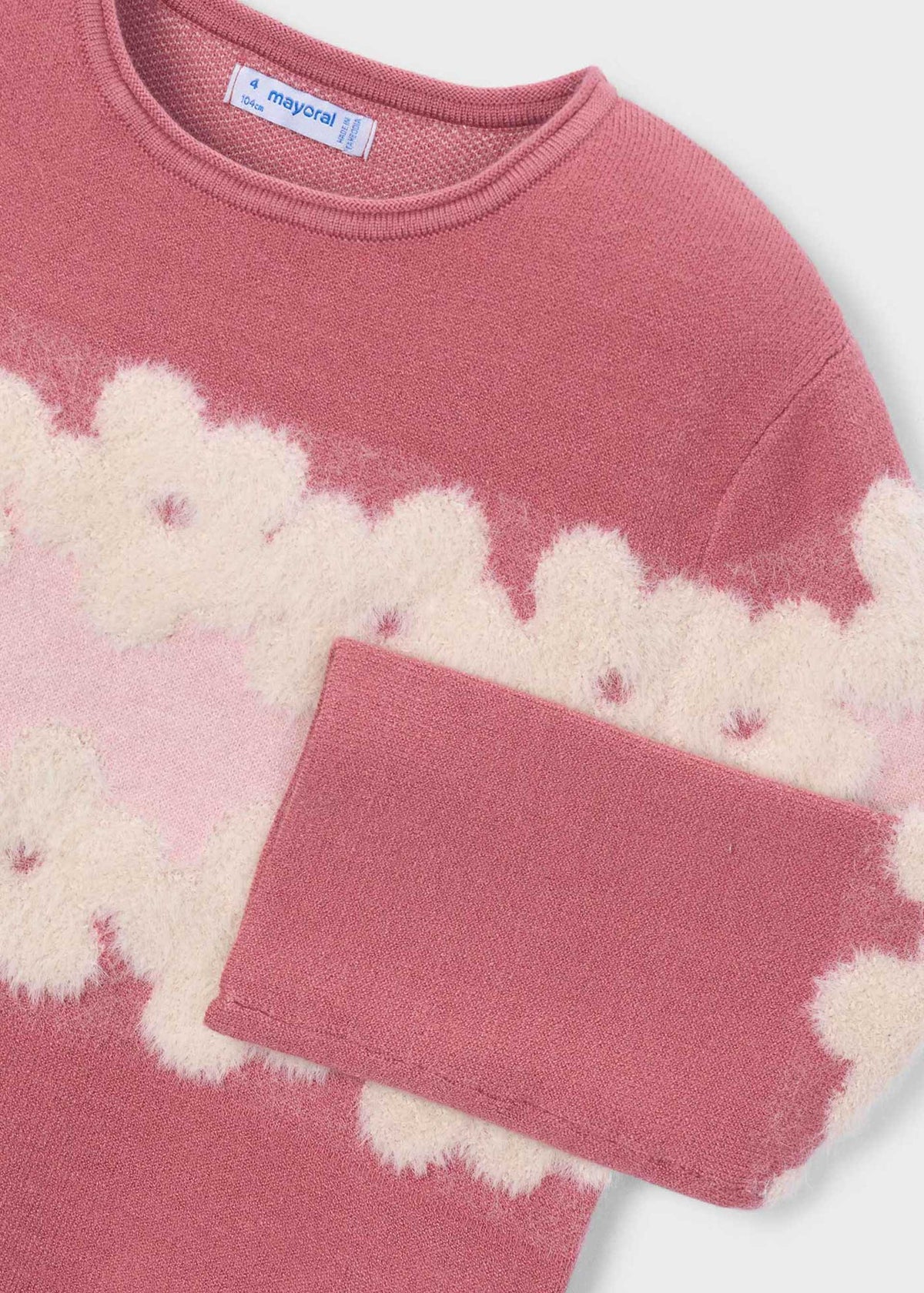 Floral Sweater Pink