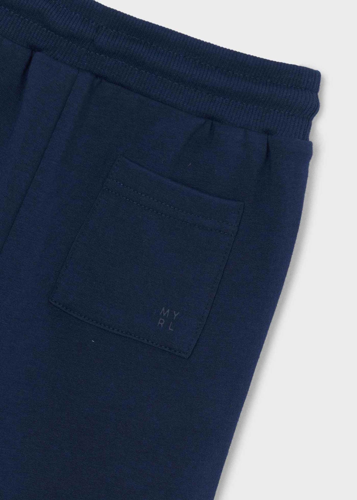 Navy Fleece Shorts