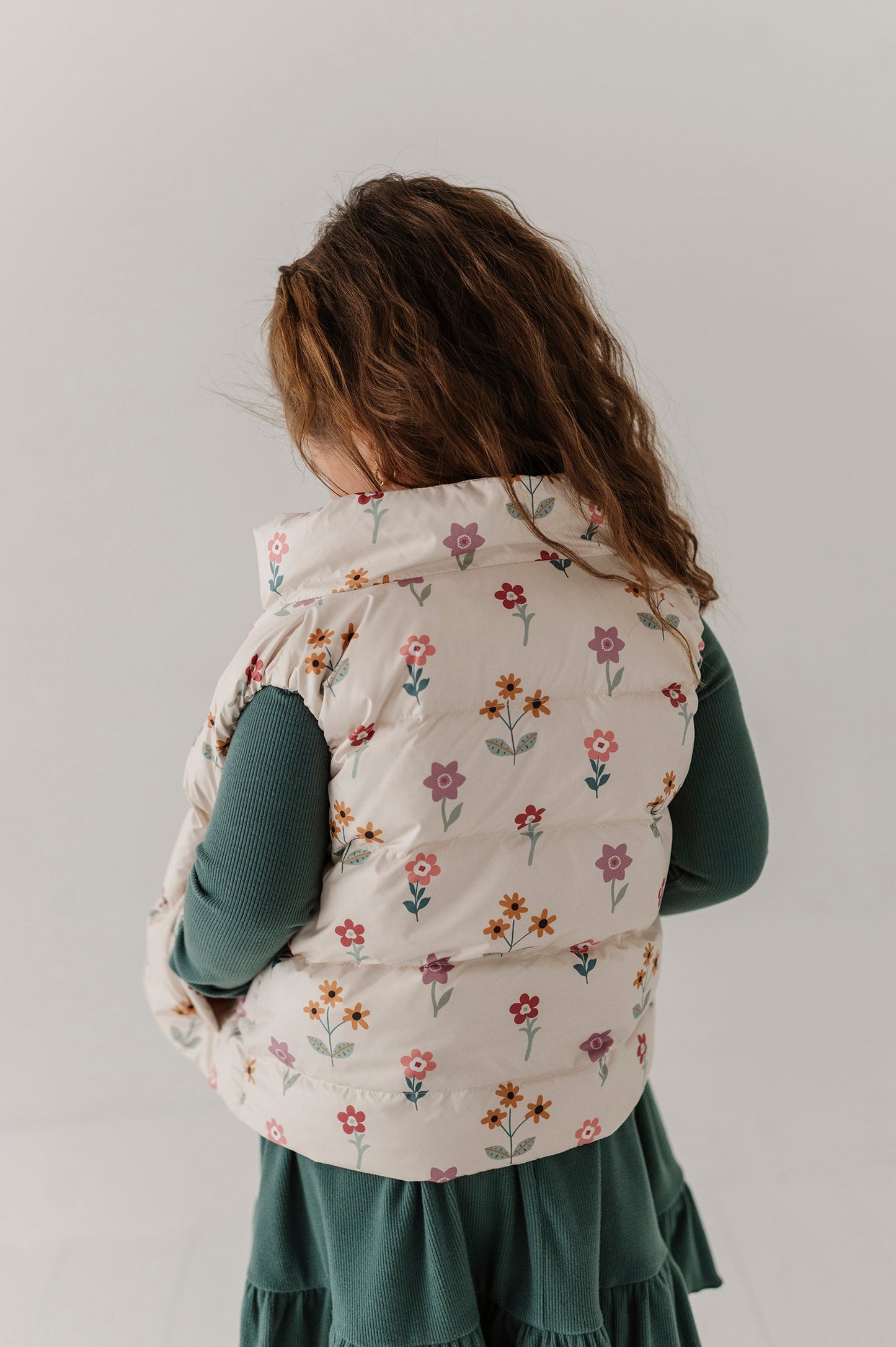 Puffer Vest Meadow Bloom