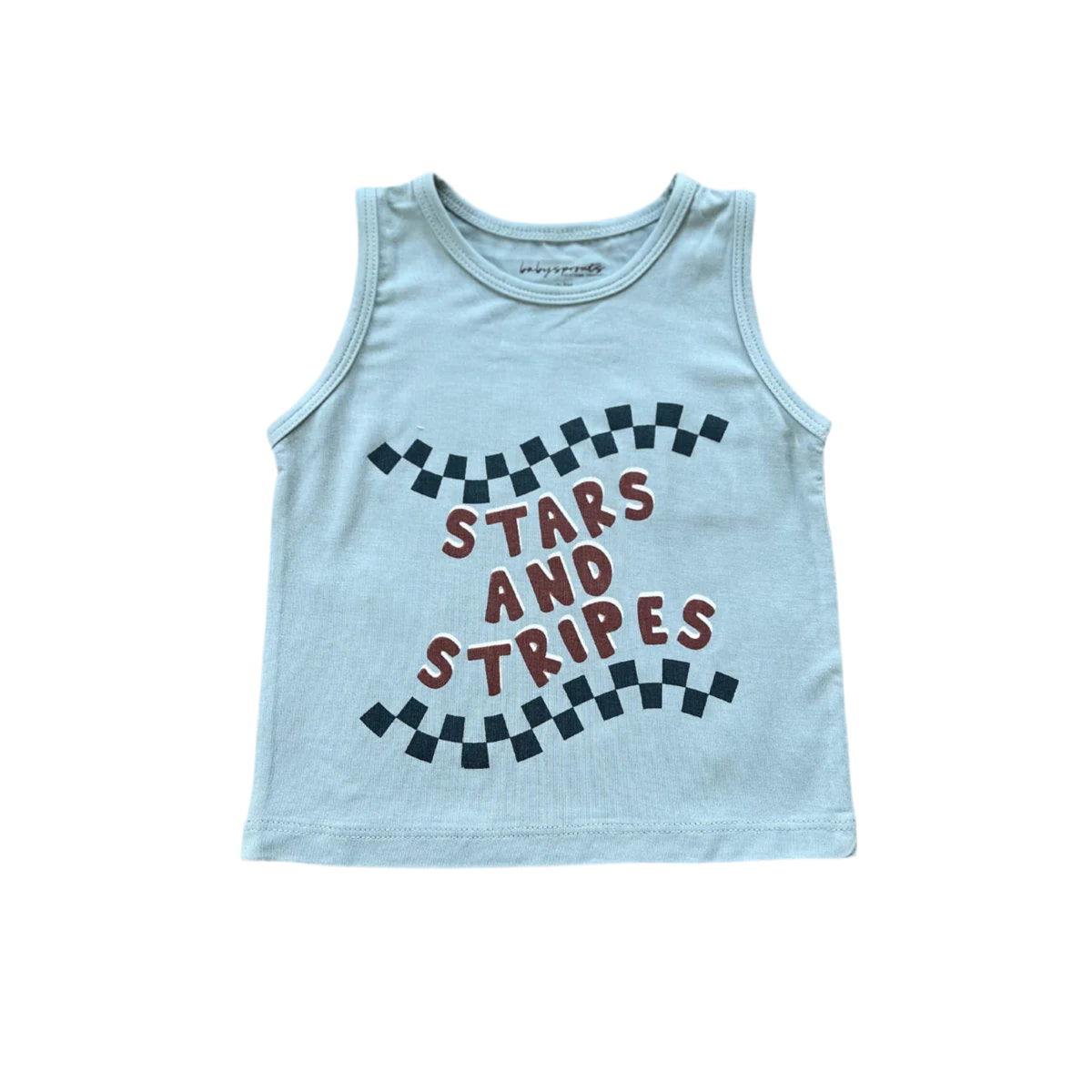 Star & Stripes Bamboo Tank