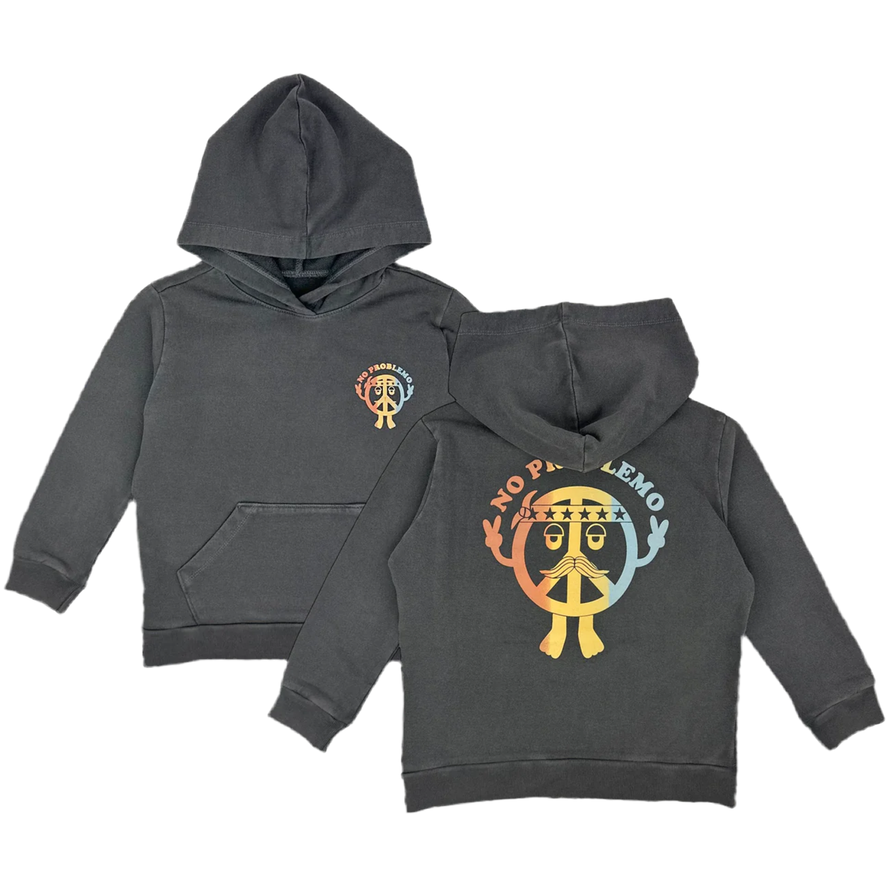 No Problemo Hoodie - Mineral Black