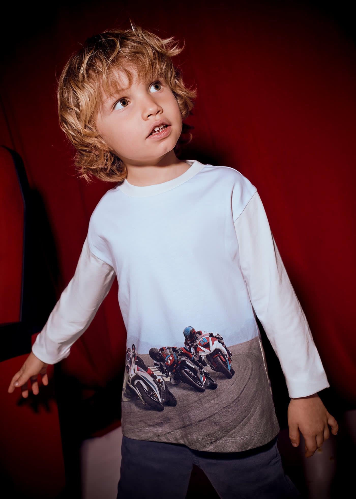 Long Sleeve Motorcycle Tee