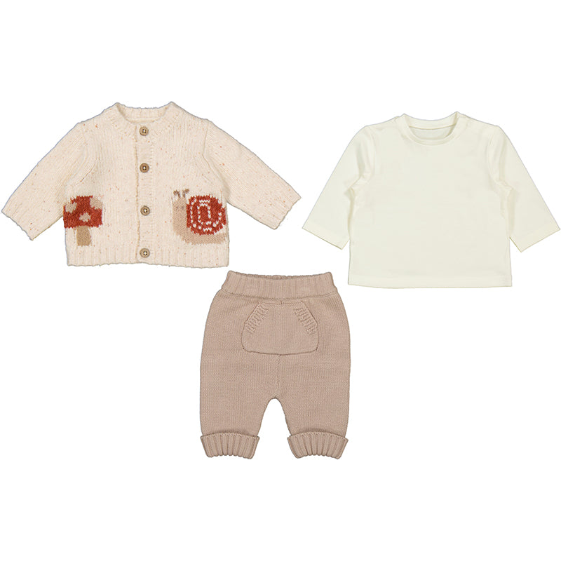 Knit Cardigan & Pant Set