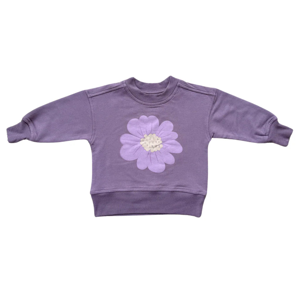 Boxy Sweatshirt & Flare Pant Set