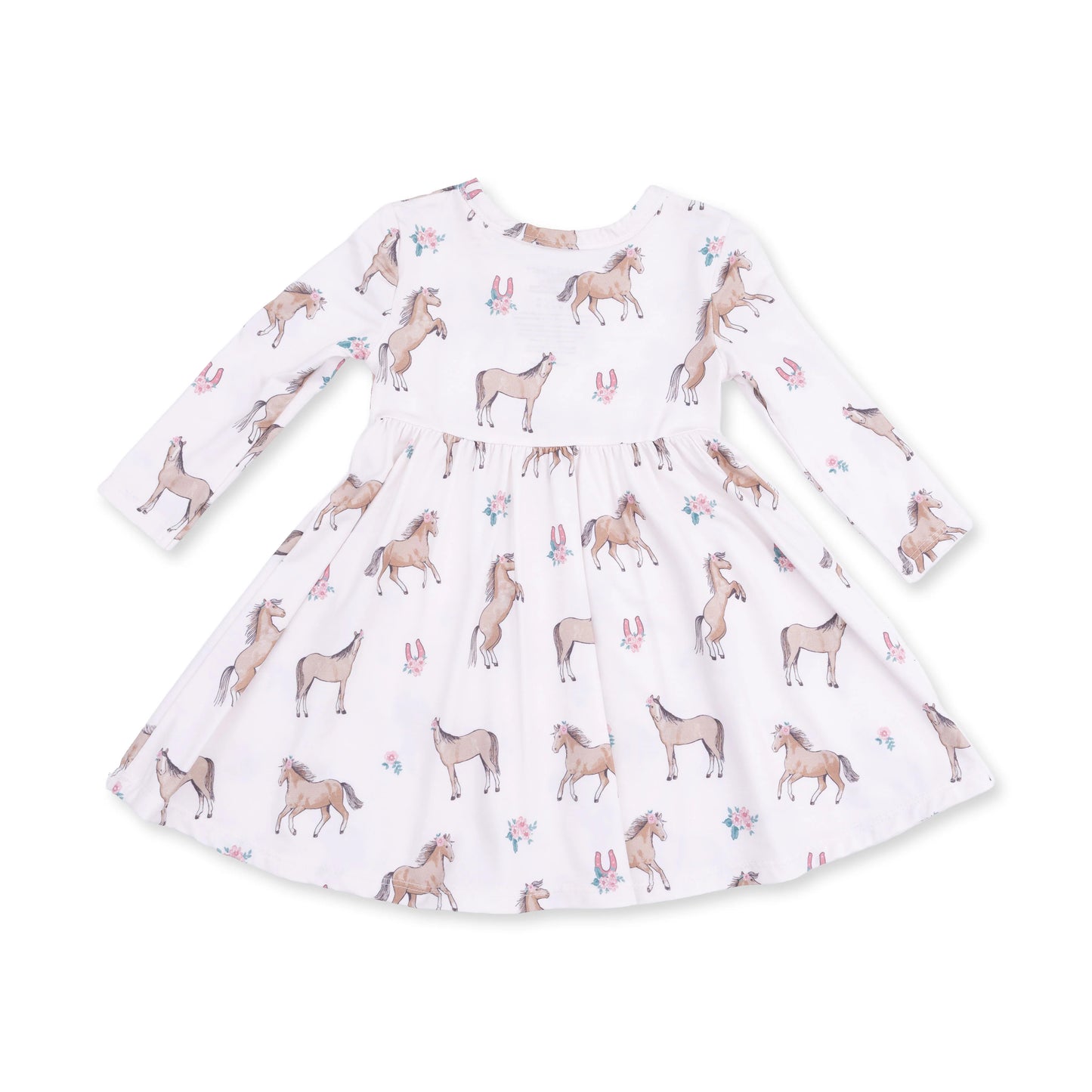I love Horses Twirly Long Sleeve Dress