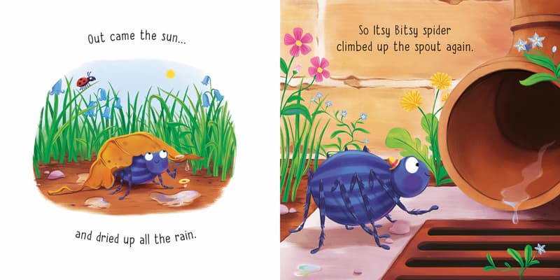 Itsy Bitsy Spider Board Book