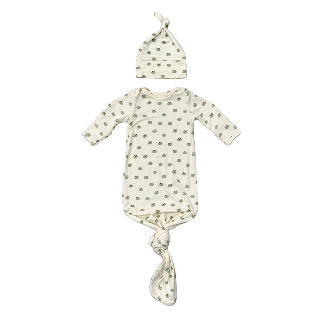 Knotted Sleeper Set Miniature Frogs