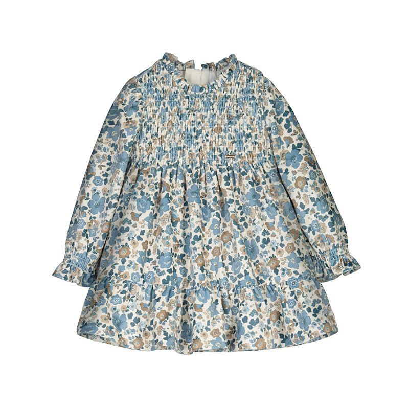 Floral Velvet Dress