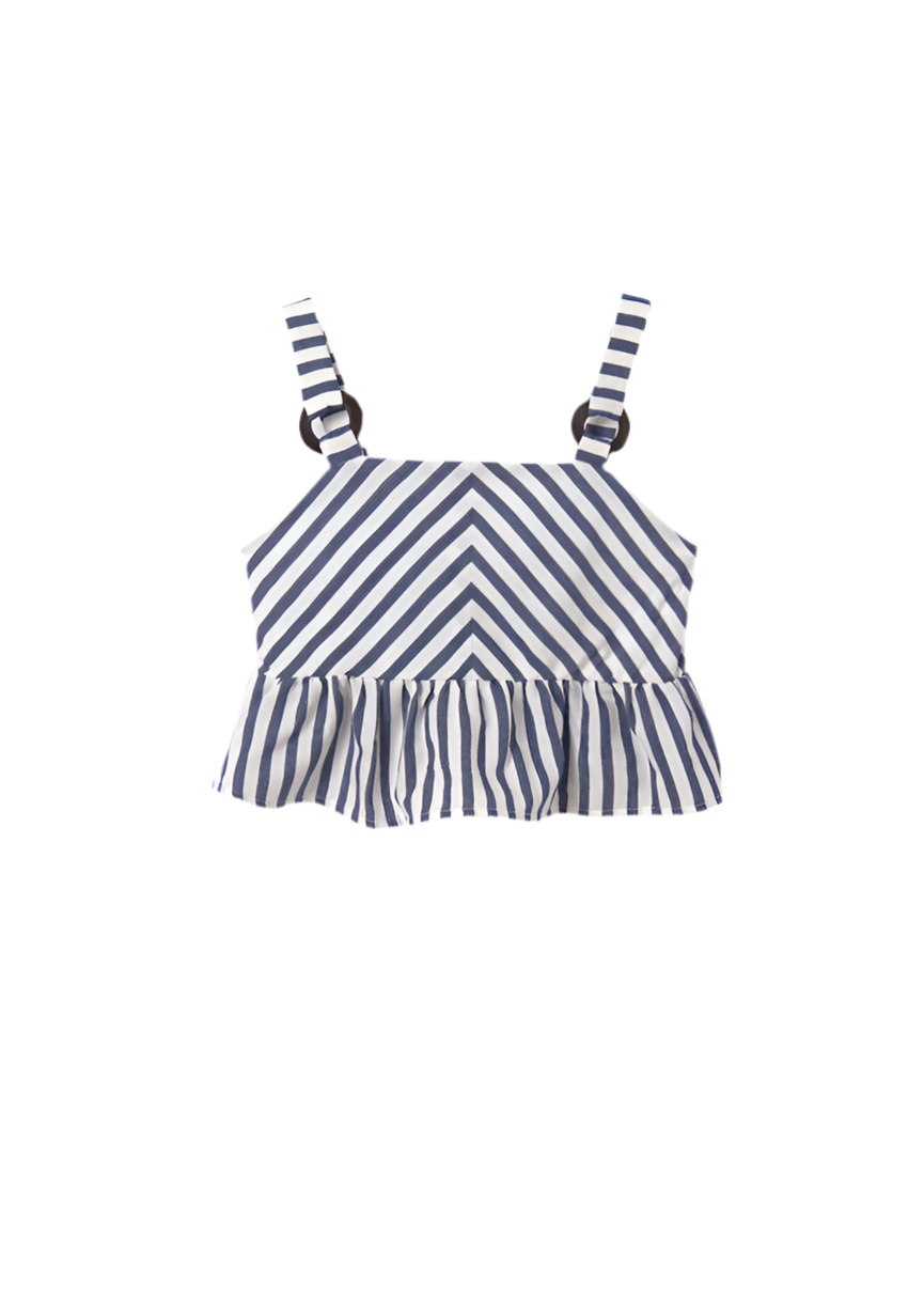 Striped Top & Sailor Pant Set