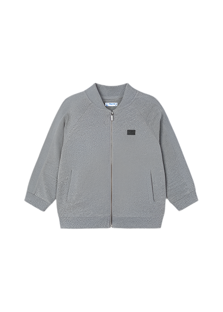 Knit Zip Up Jacket