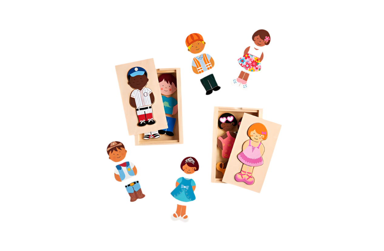 Dress Up Wood Puzzle