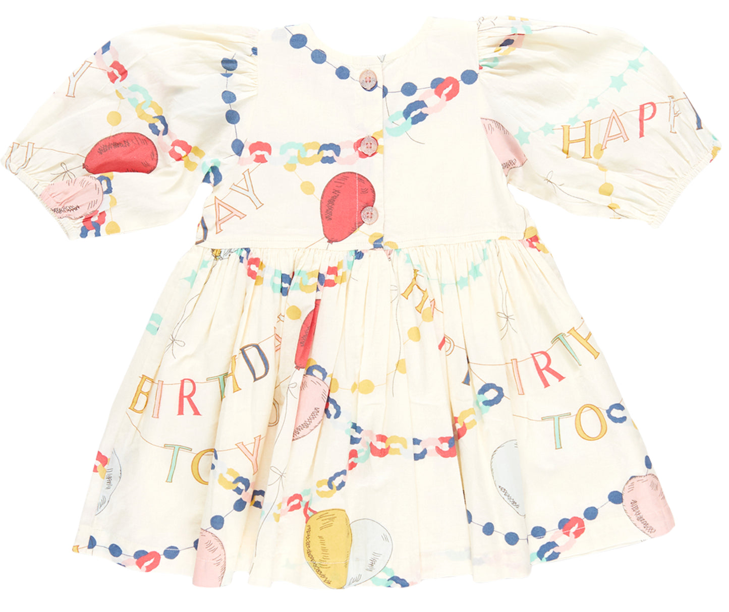 Girls Brooke Dress-Birthday Garland