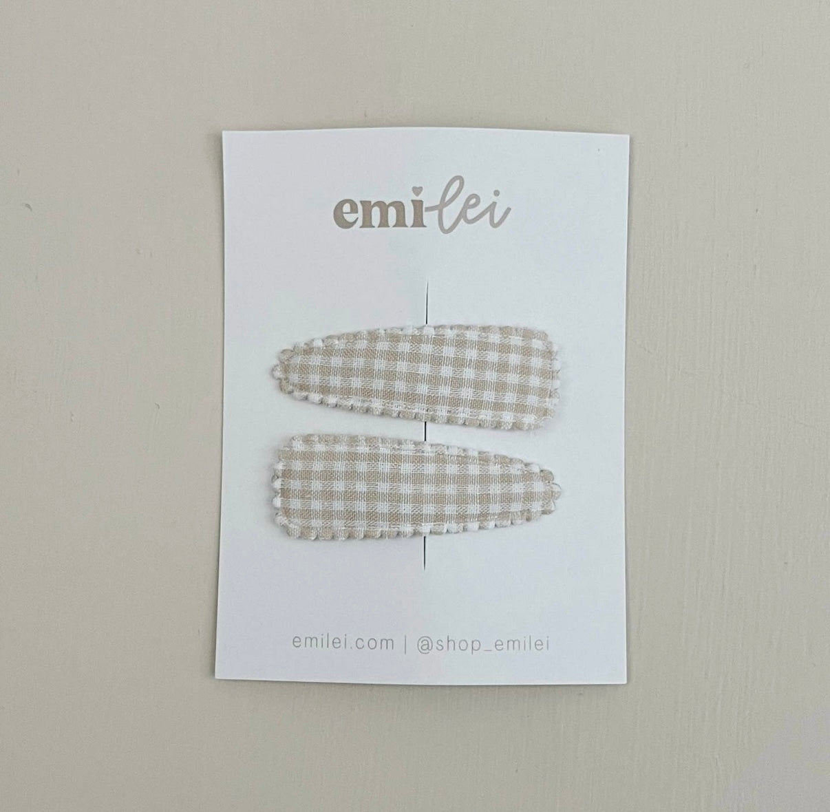 Barrette Hair Clips - Set of 2