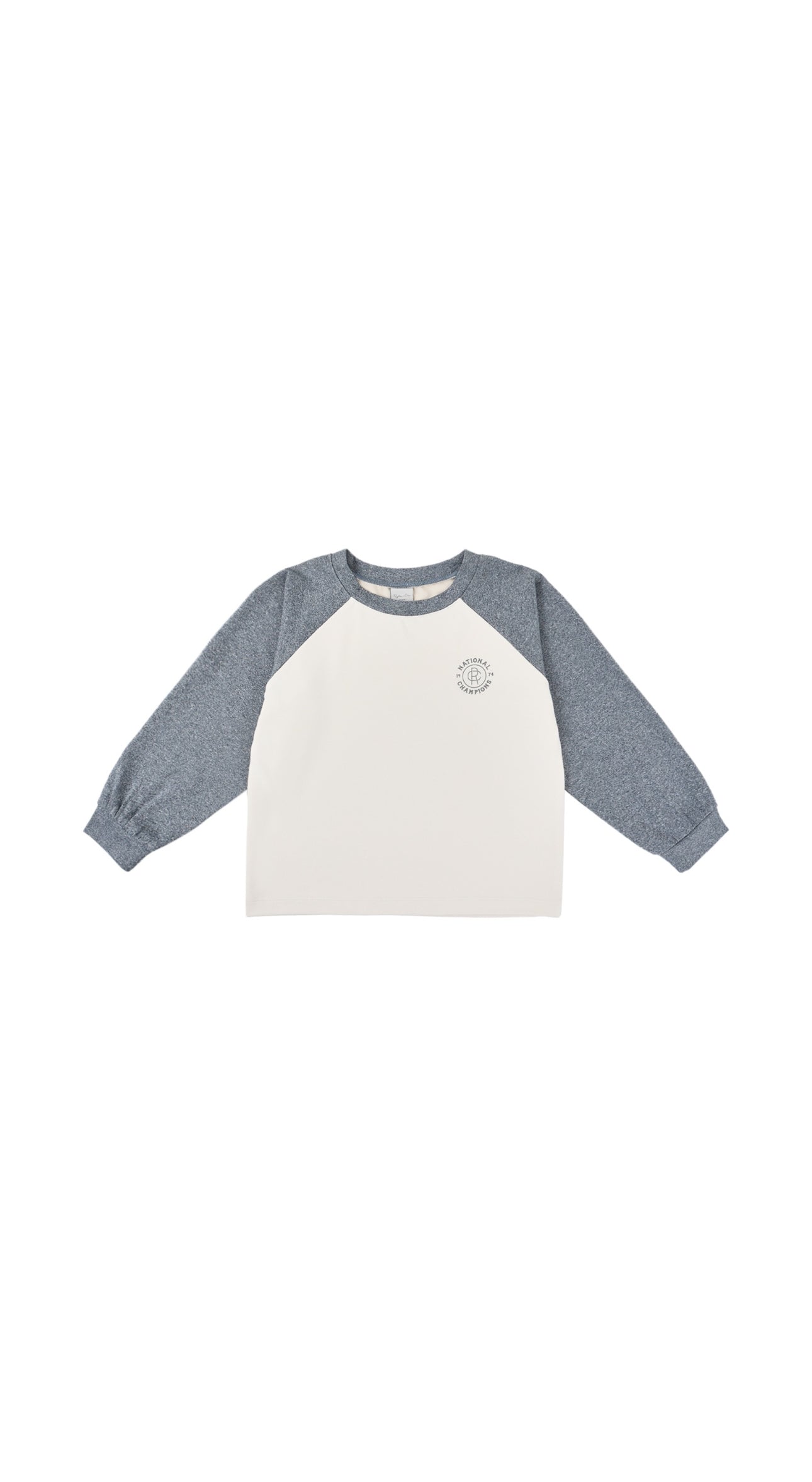 Raglan Tee Heathered Navy