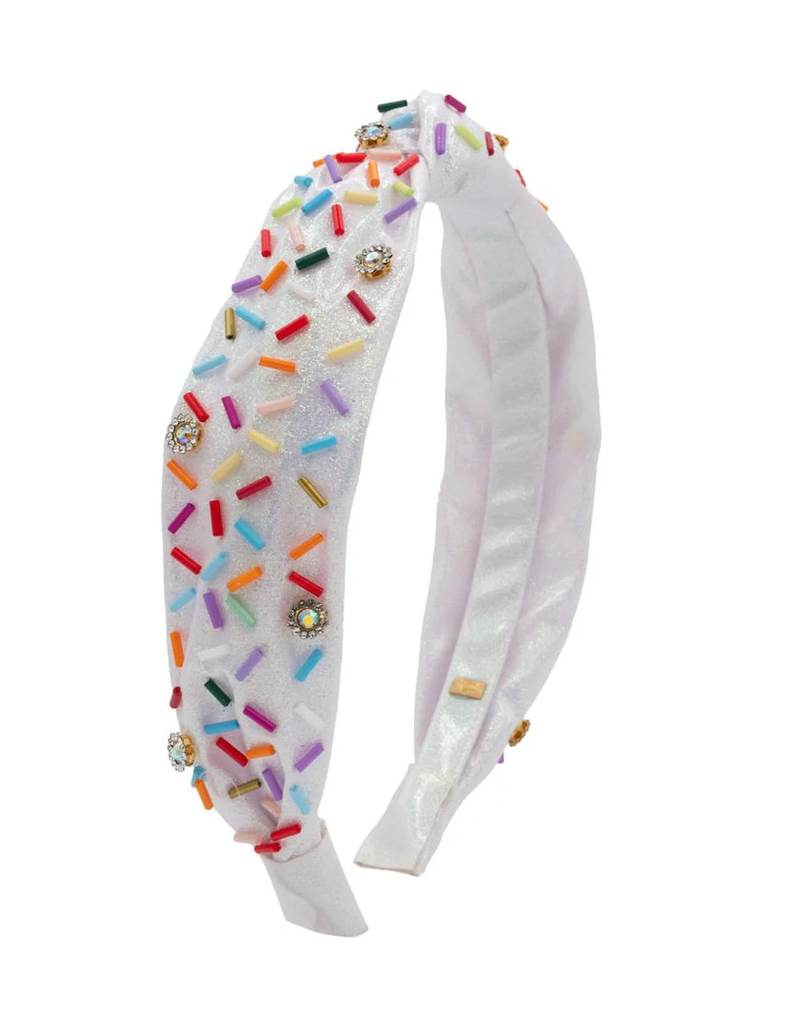 Sprinkle Jewel Knot Headband