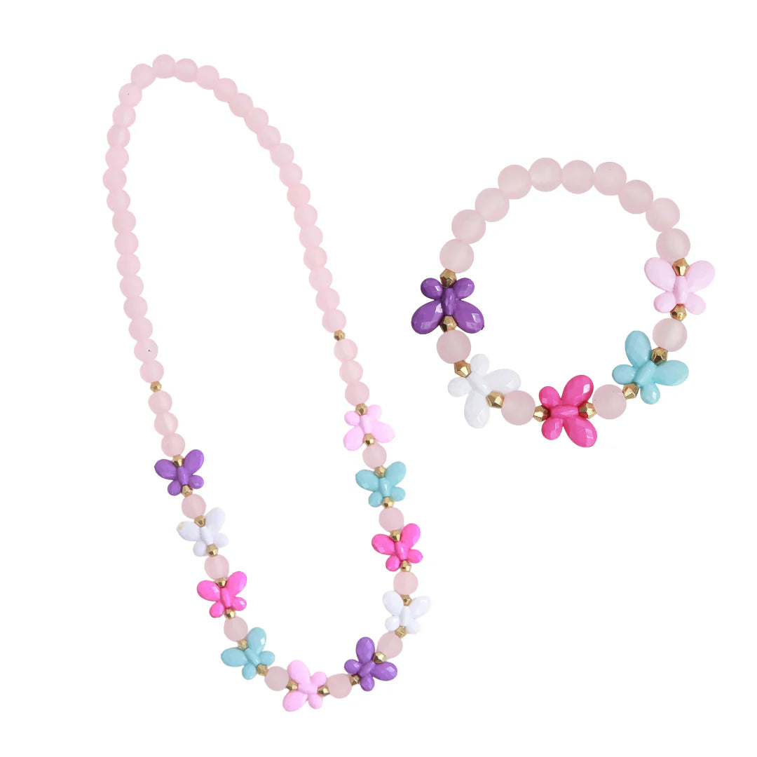 Pink Butterfly Bracelet
