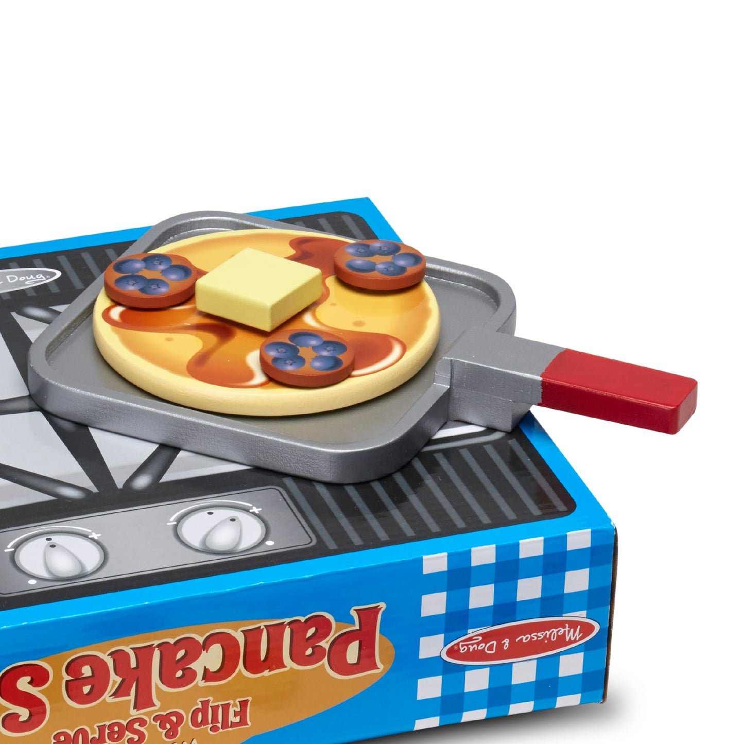 Flip & Serve Pancake Set - Wooden Play Food
