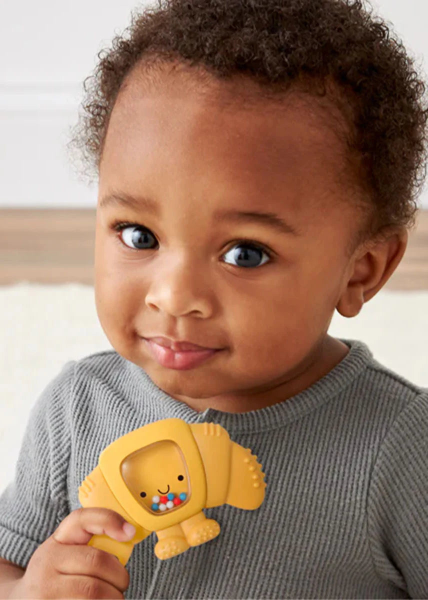 Sweetie Shake Plus Teething & Rattle Toy Croissant