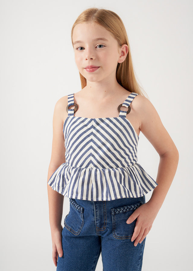 Striped Top & Sailor Pant Set