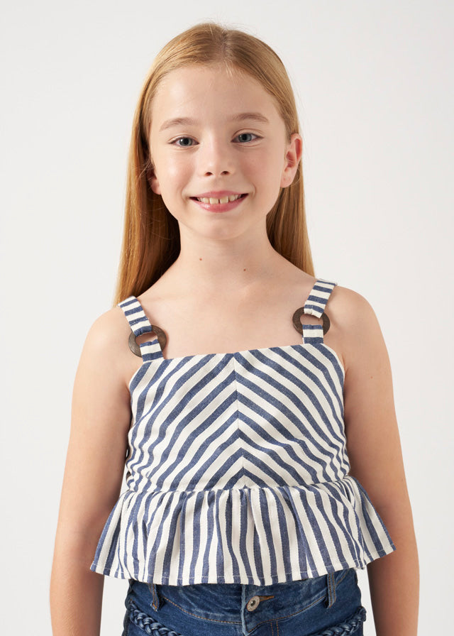 Striped Top & Sailor Pant Set