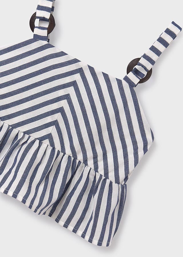 Striped Top & Sailor Pant Set