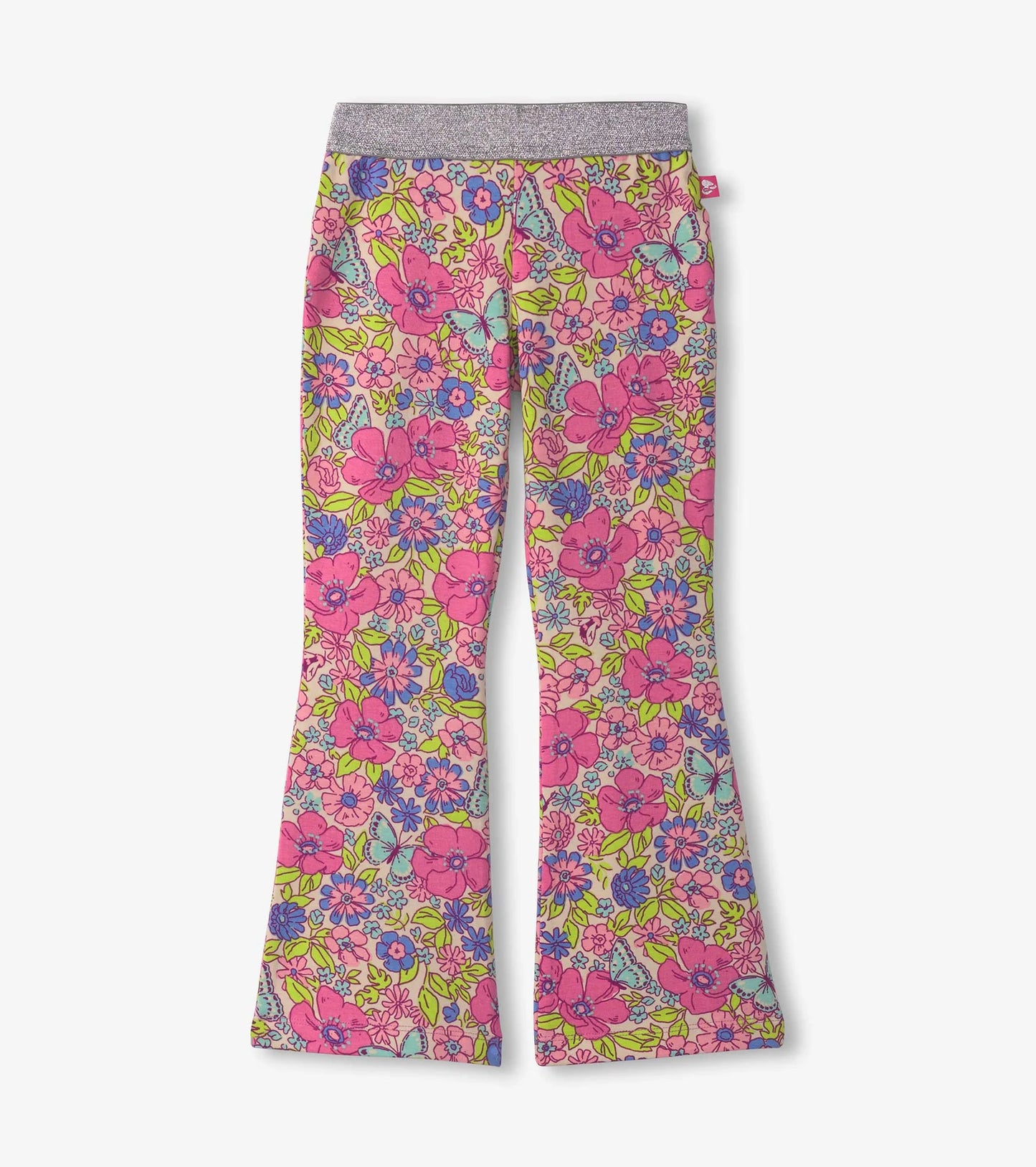 Afterglow Butterfly Tee & Groovy Floral Bell Bottom Set