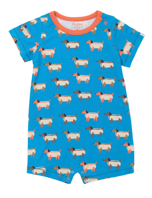 Hot Dogs Bamboo Romper