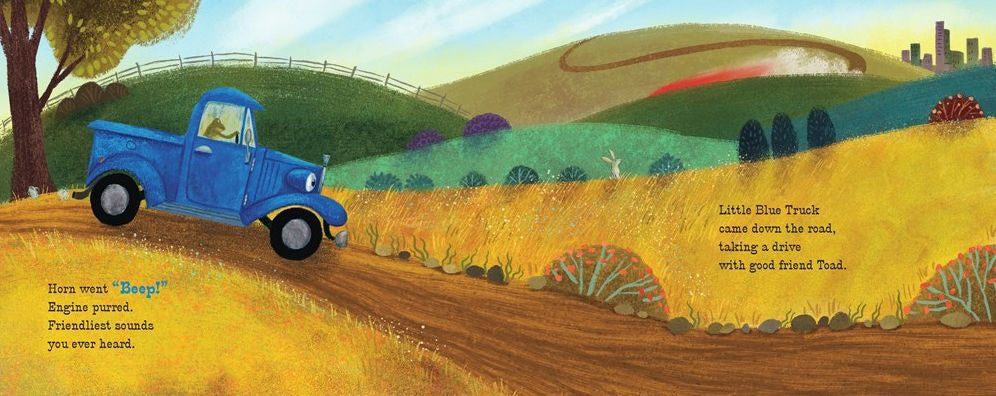 Little Blue Truck & Racer Red