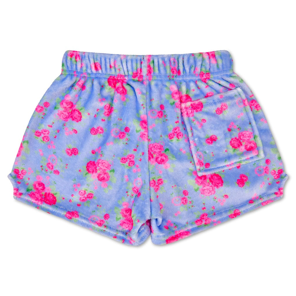 Ditsy Floral Plush Shorts