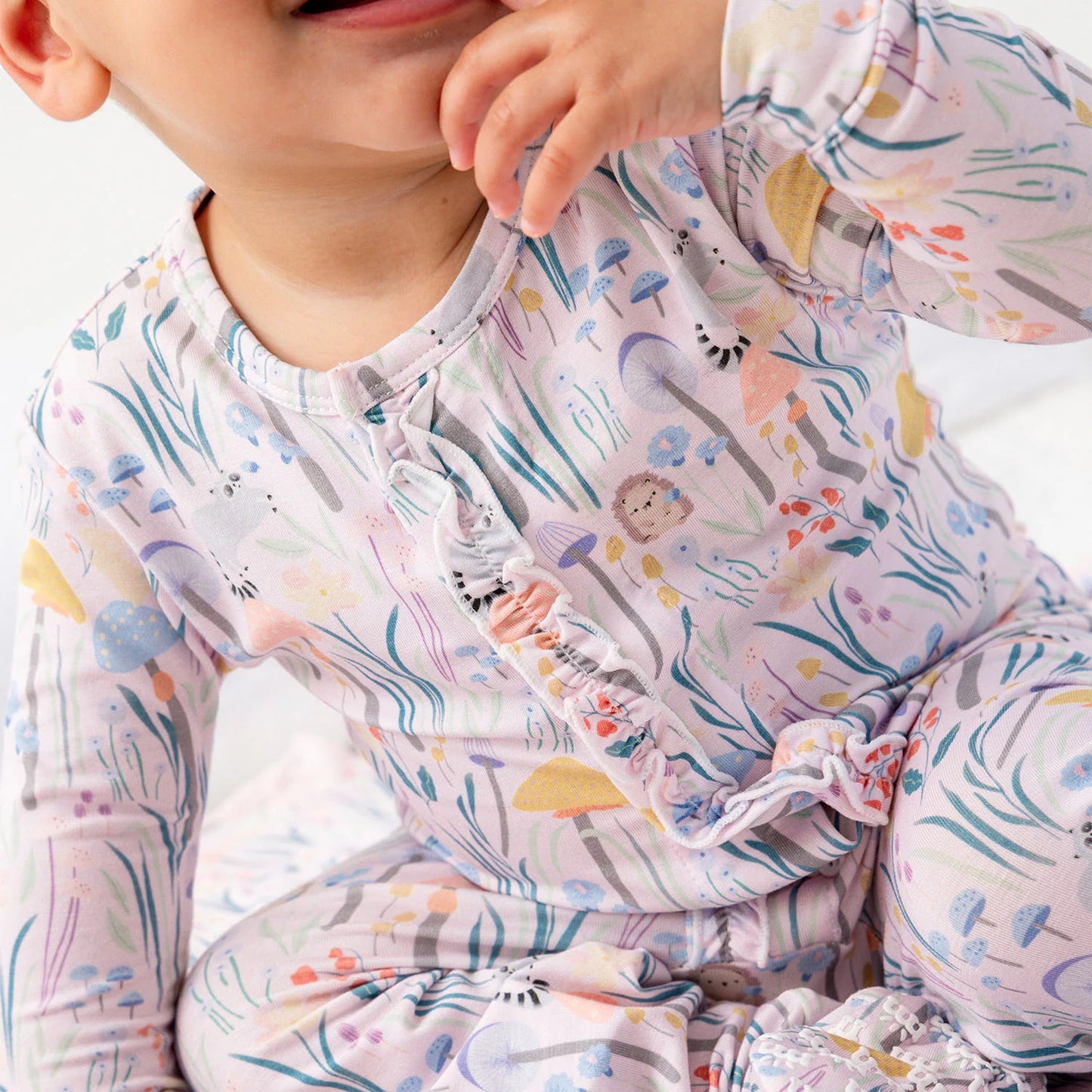 Magnetic Me Shroom and Bloom Ruffle Modal Magnetic Footie