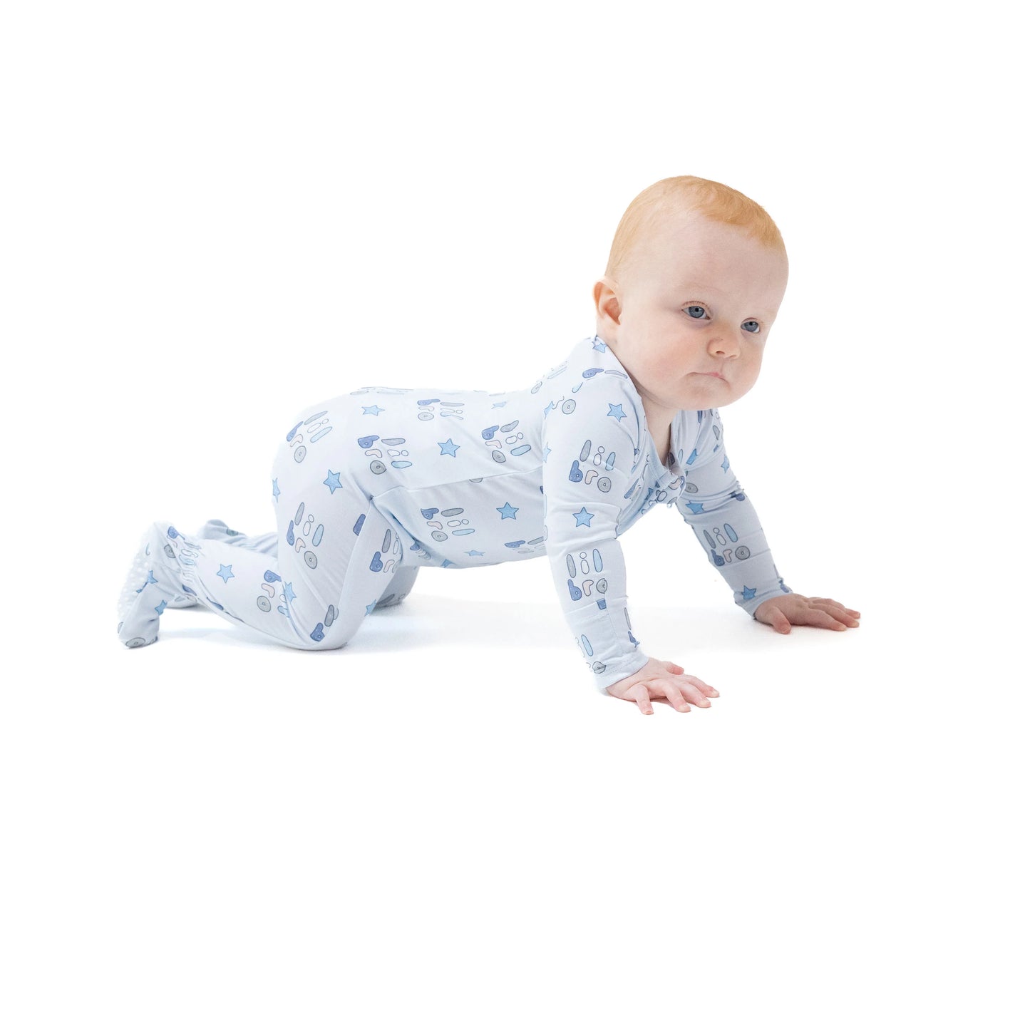 Lil Bro 2 Way Zipper Footie