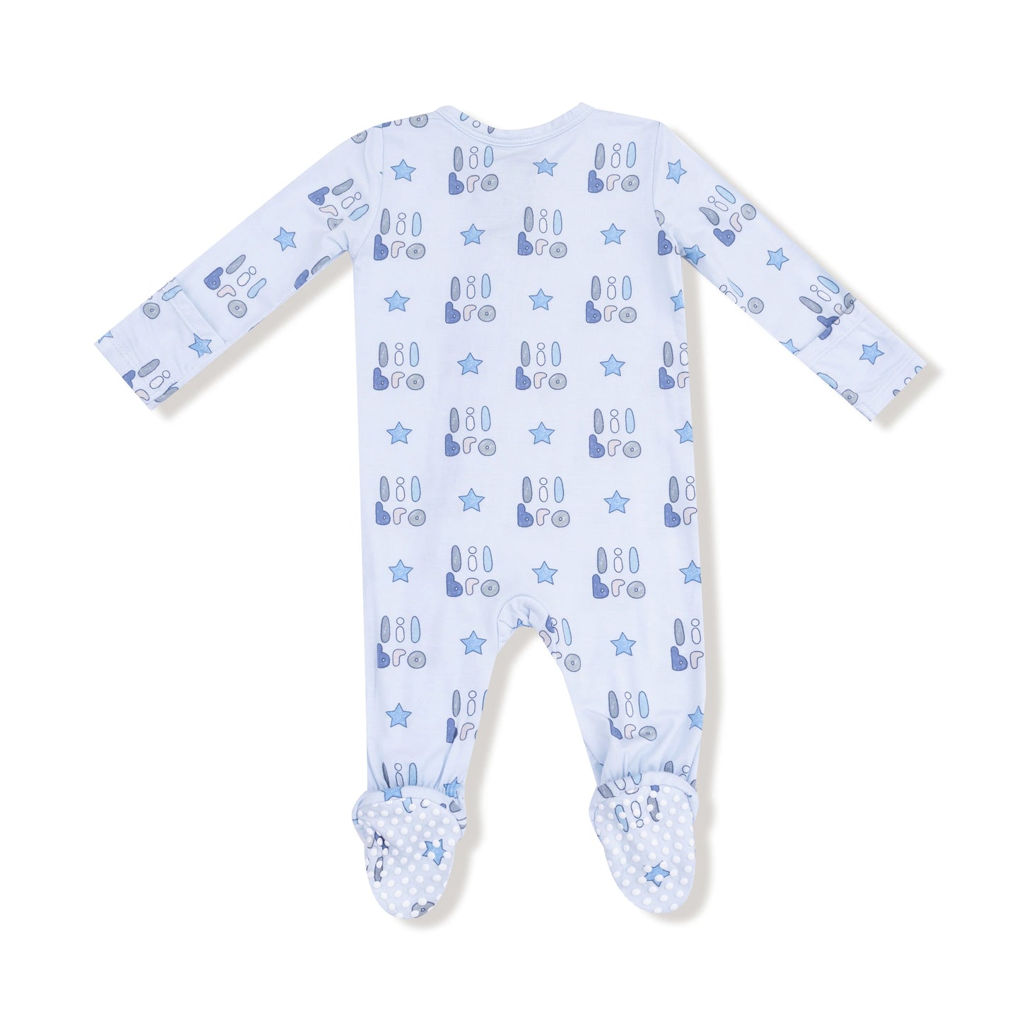 Lil Bro 2 Way Zipper Footie